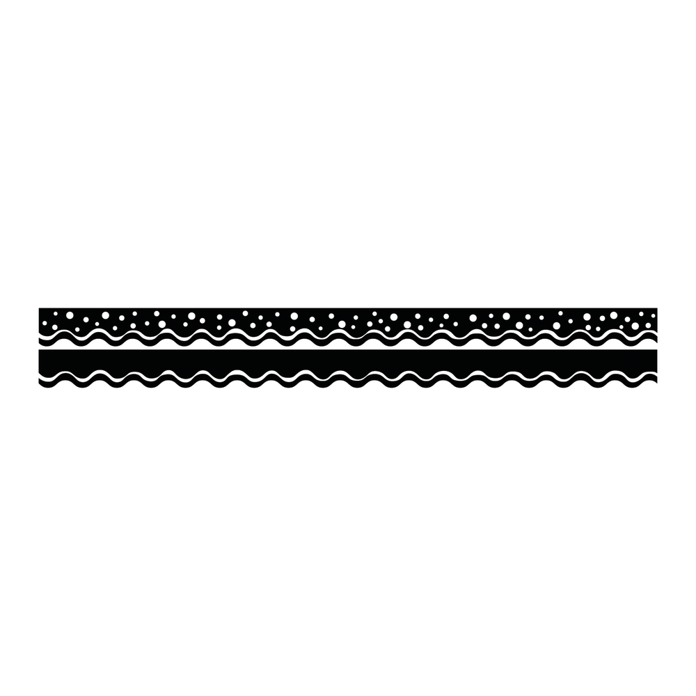 Barker Creek Scalloped-Edge Double-Sided Borders, 2 1/4" x