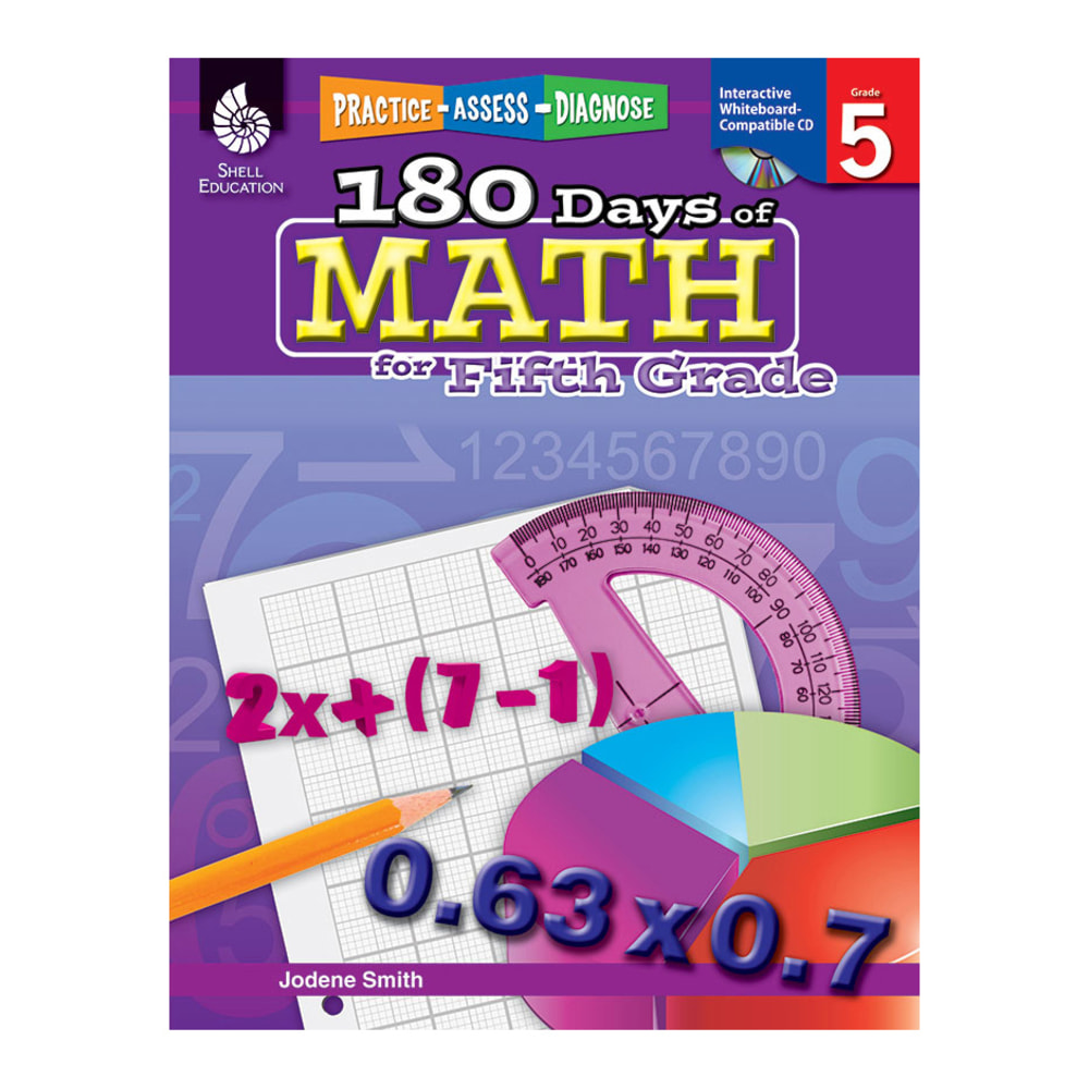Shell Education 180 Days of Math Practice, Grade