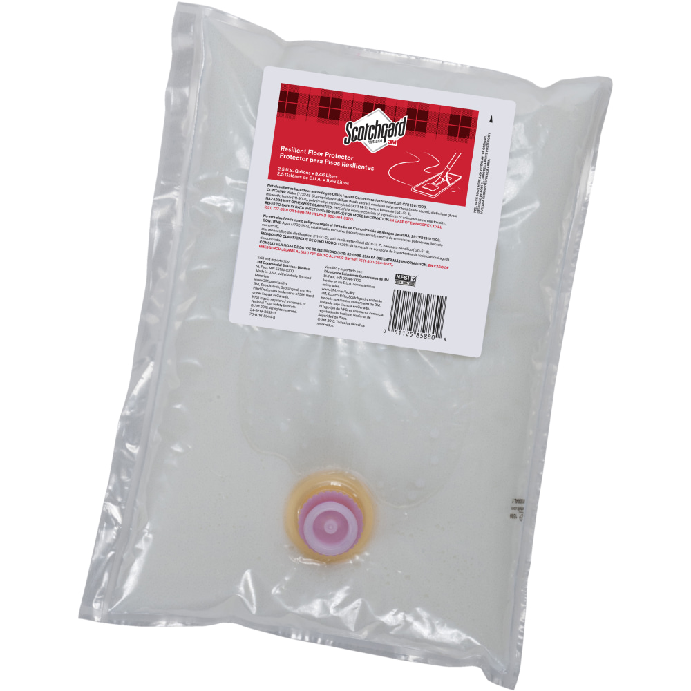 3M™ Scotchgard™ Resilient Floor Protector, 1 Gallon Bag,