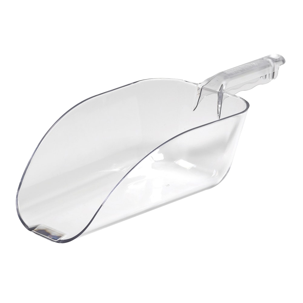 Cambro Camwear Scoops, 64 Oz, Clear, Pack Of