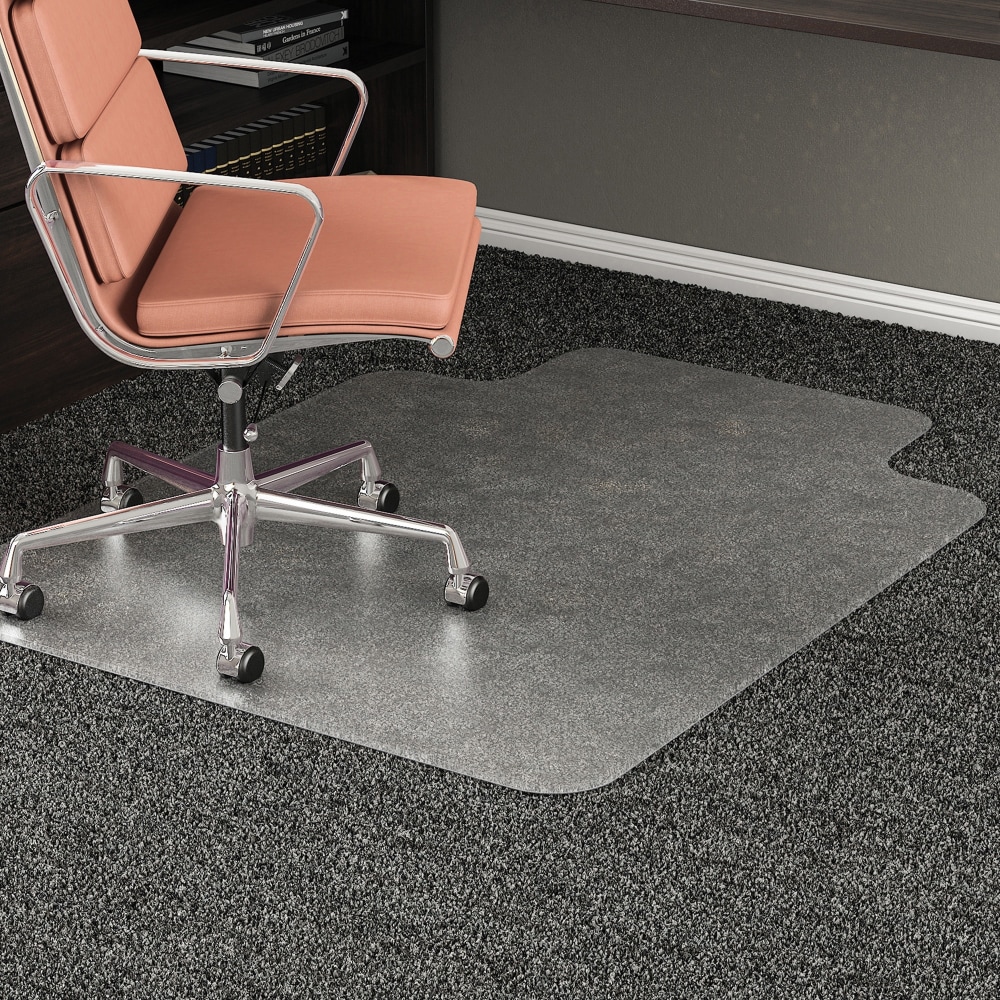 Deflecto RollaMat Chair Mat For Medium-Pile Carpeting,