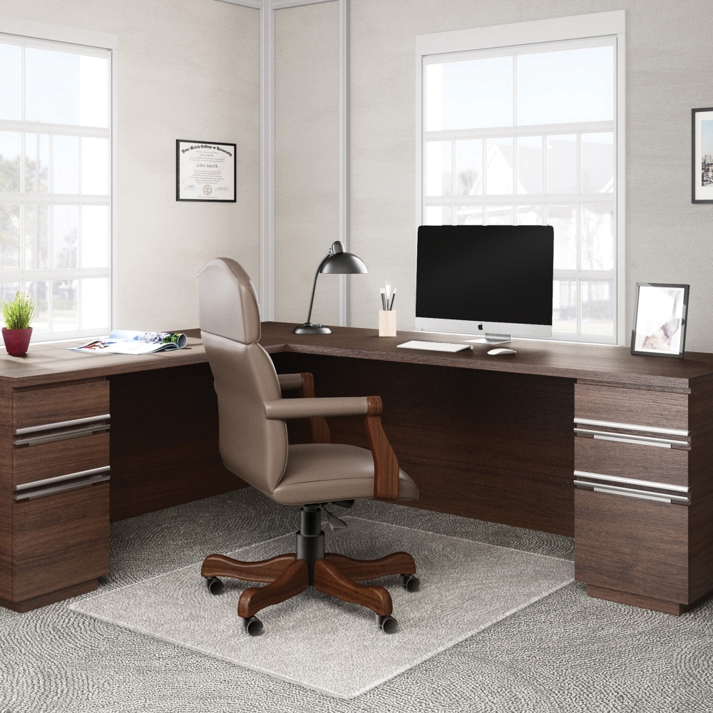Deflecto RollaMat Chair Mat For Medium-Pile Carpeting,