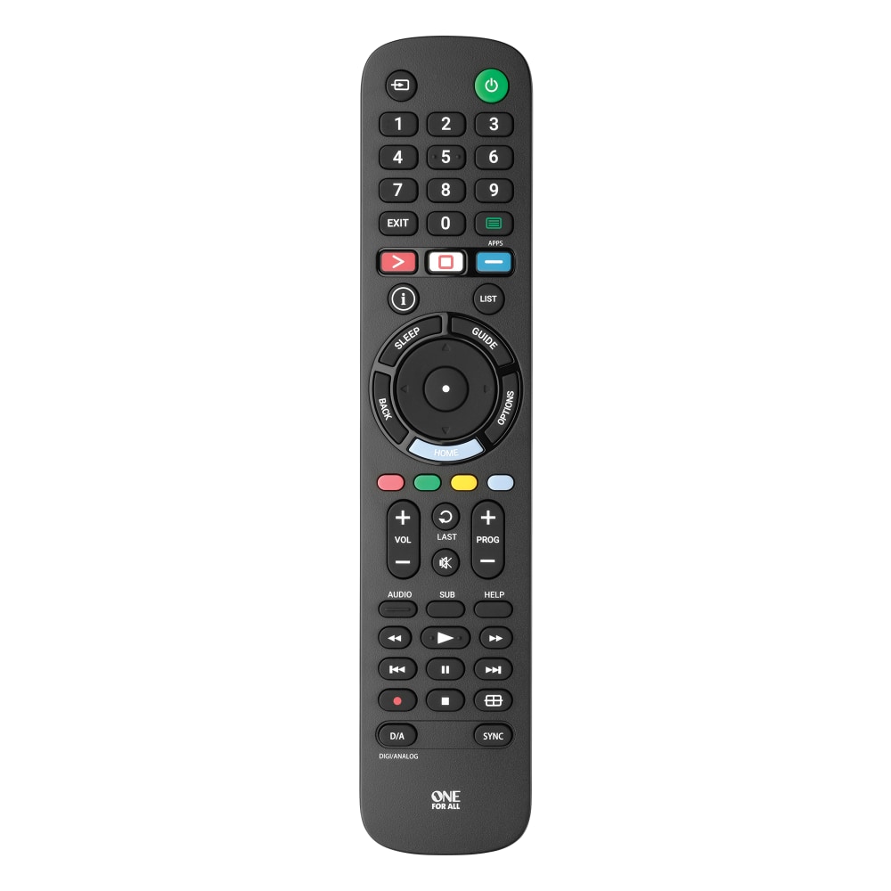 One For All Replacement Remote For Sony TVs