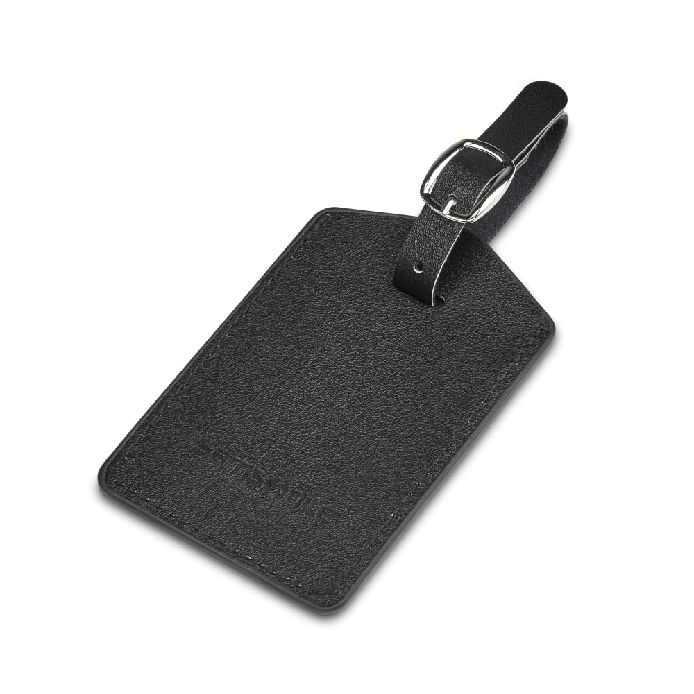 Samsonite® ID Tag, Vinyl, Black