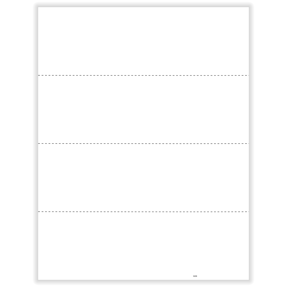 ComplyRight® W-2 Blank Tax Forms, 4-Up (Horizontal Format),