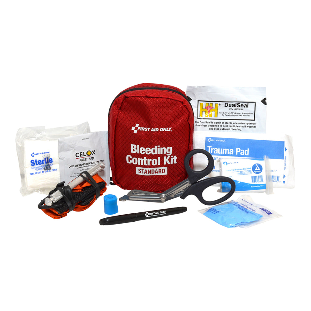 First Aid Only Texas Mandate Bleeding Control Kit,