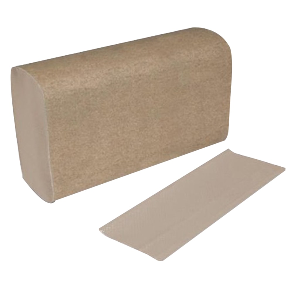 Karat Natural Multifold Paper Towels, 9-1/2" x 9-1/2",