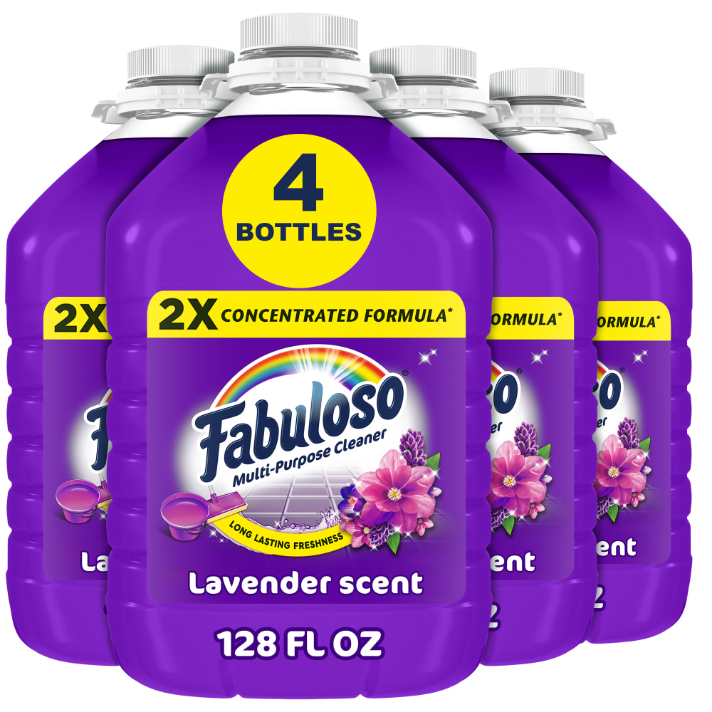 Fabuloso Multi-Purpose Cleaner, Lavender Scent, 128 Oz