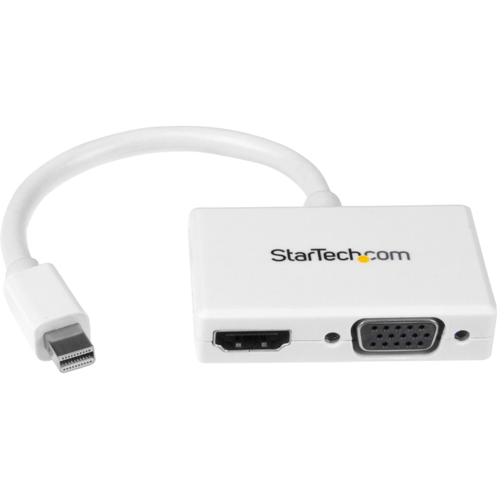 StarTech.com Travel A/V Adapter - 2-in-1 Mini DisplayPort