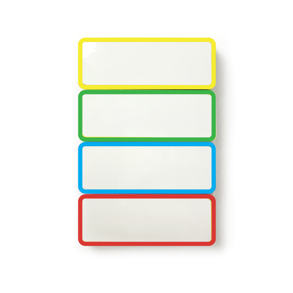 COSCO® Magnetic Dry-Erase Signs, 3-1/4" x 1-1/4",