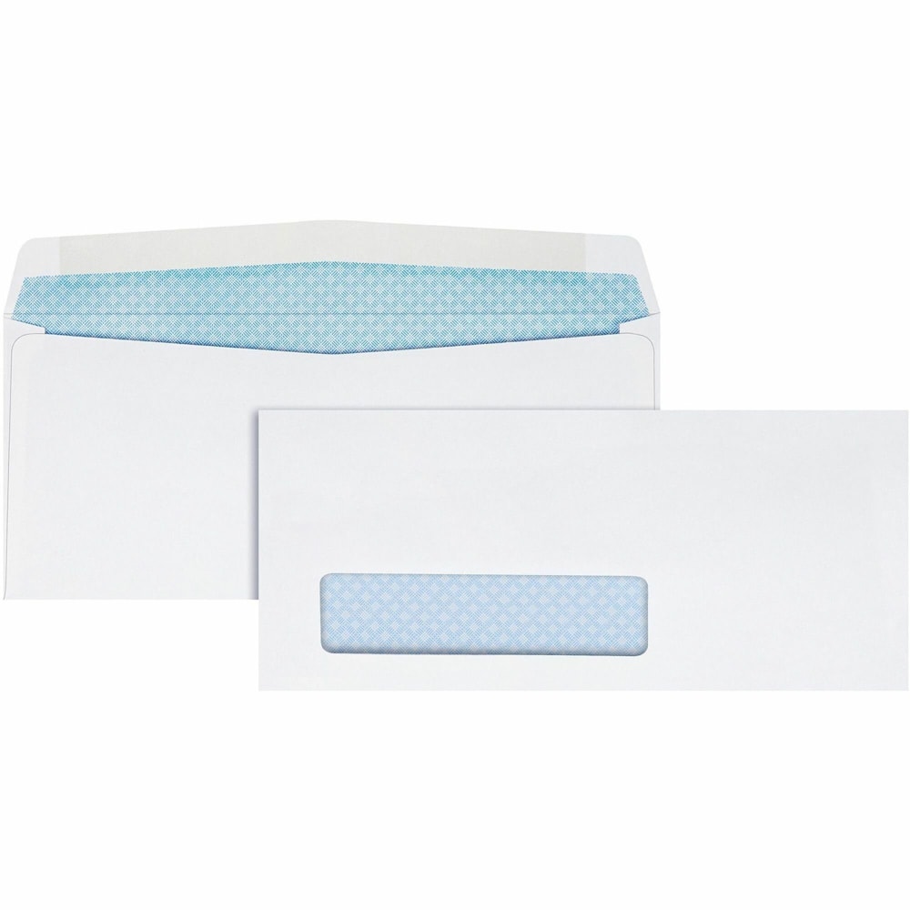 Quality Park® #8 Single Window Envelopes, Bottom Left
