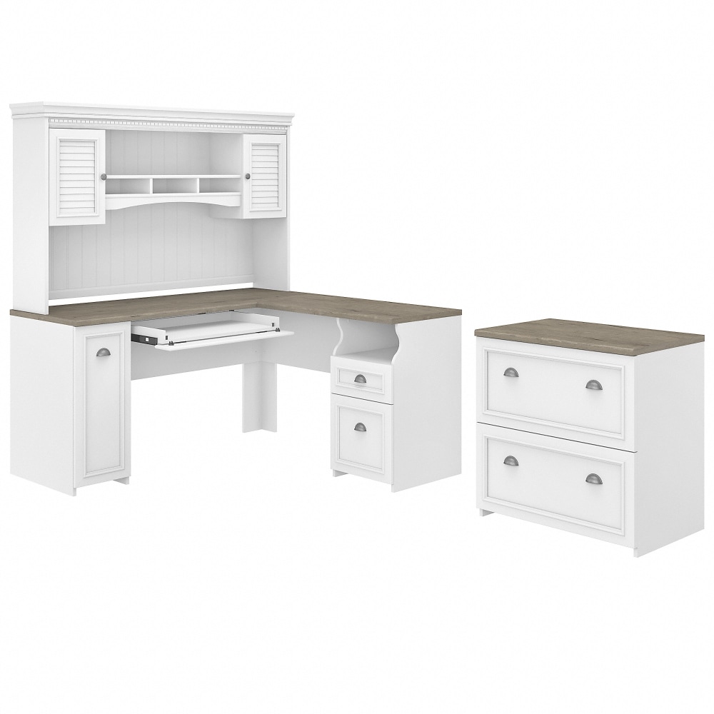 Bush Business Furniture Fairview 60"W L-Shaped Corner Desk