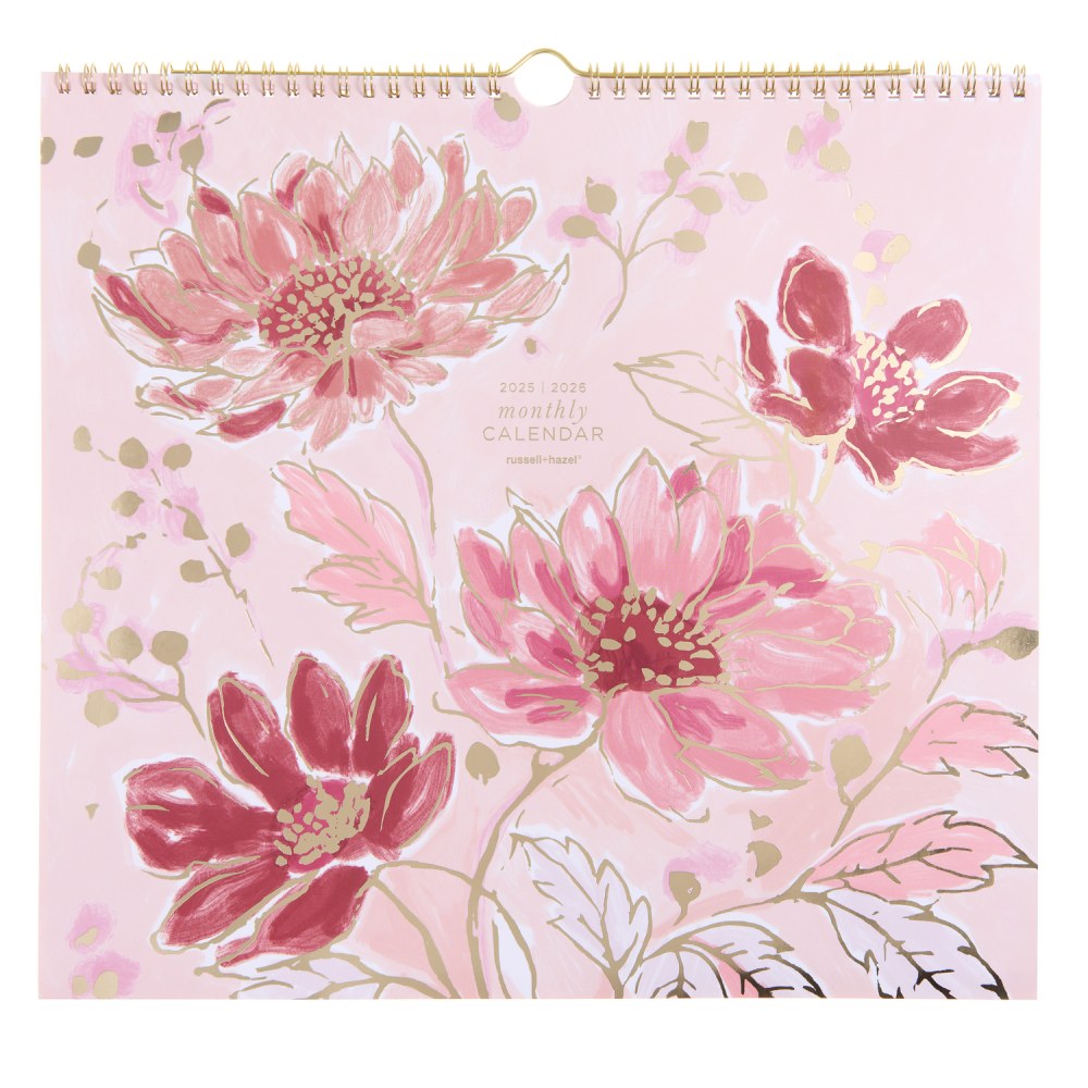 2025-2026 Russell & Hazel Monthly Hanging Wall Calendar,