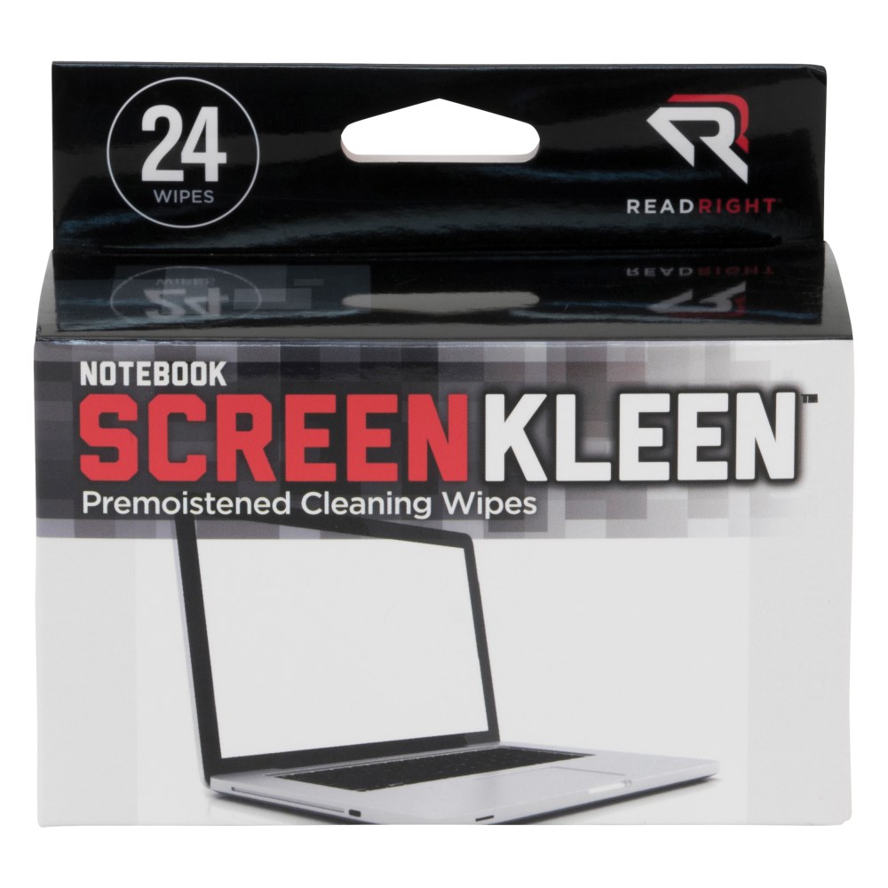 Advantus Notebook Screen Cleaning Pads, Box Of 24