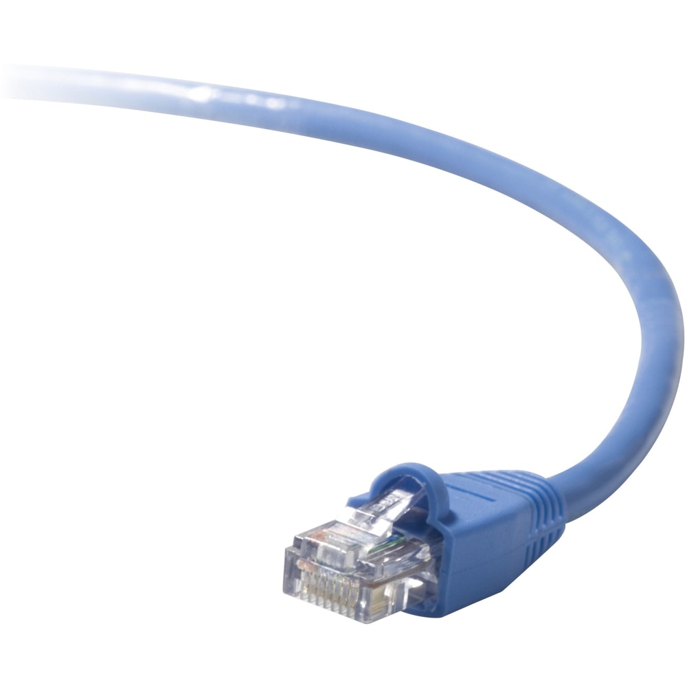Belkin RJ45 CAT-5e Patch Cable, Snagless Molded Blue