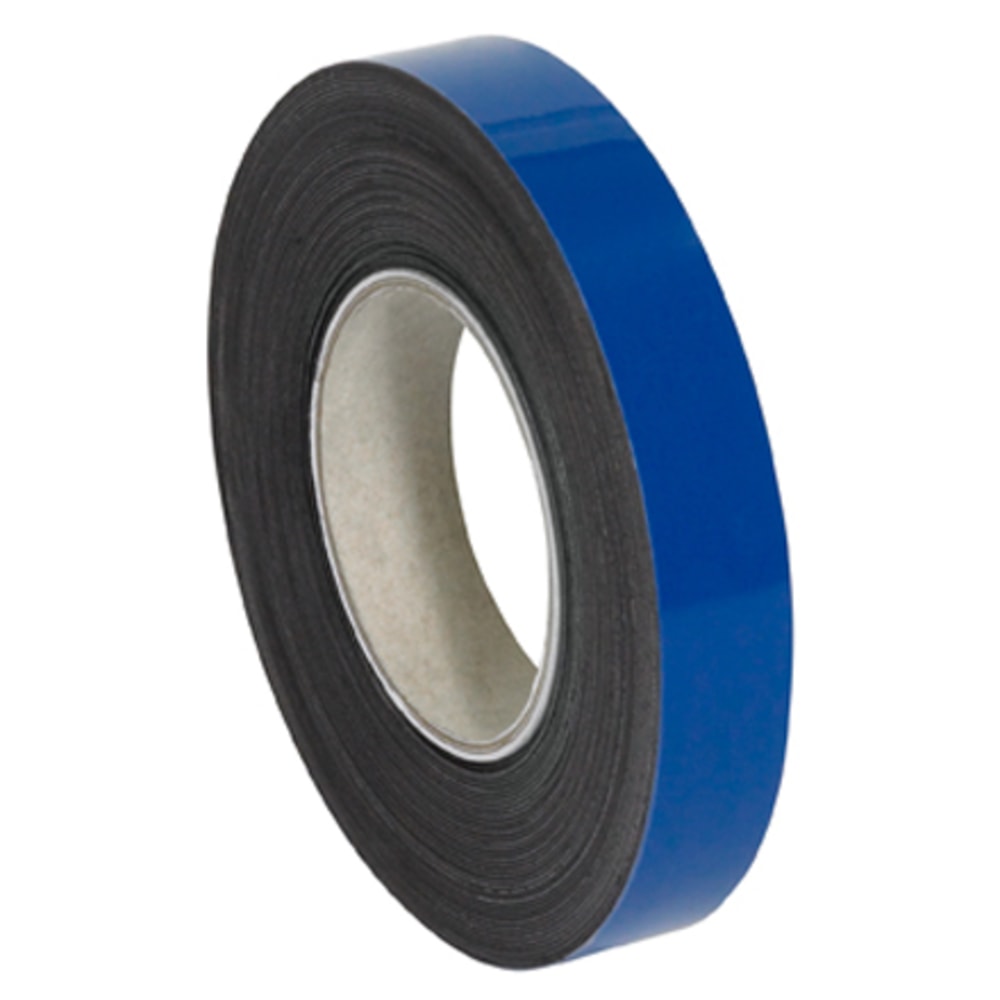 Partners Brand Blue Warehouse Labels, LH127, Magnetic Rolls