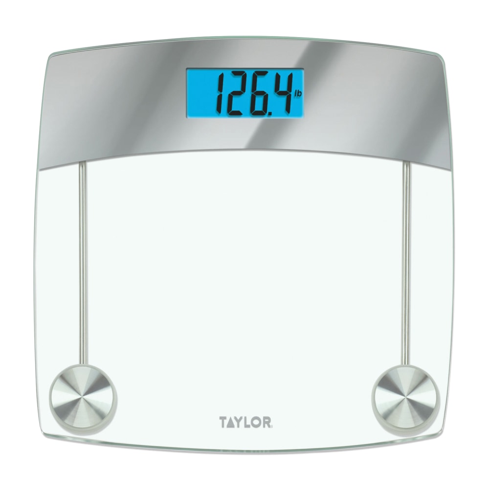 Taylor Precision Products Digital Glass Bathroom Scale, 440