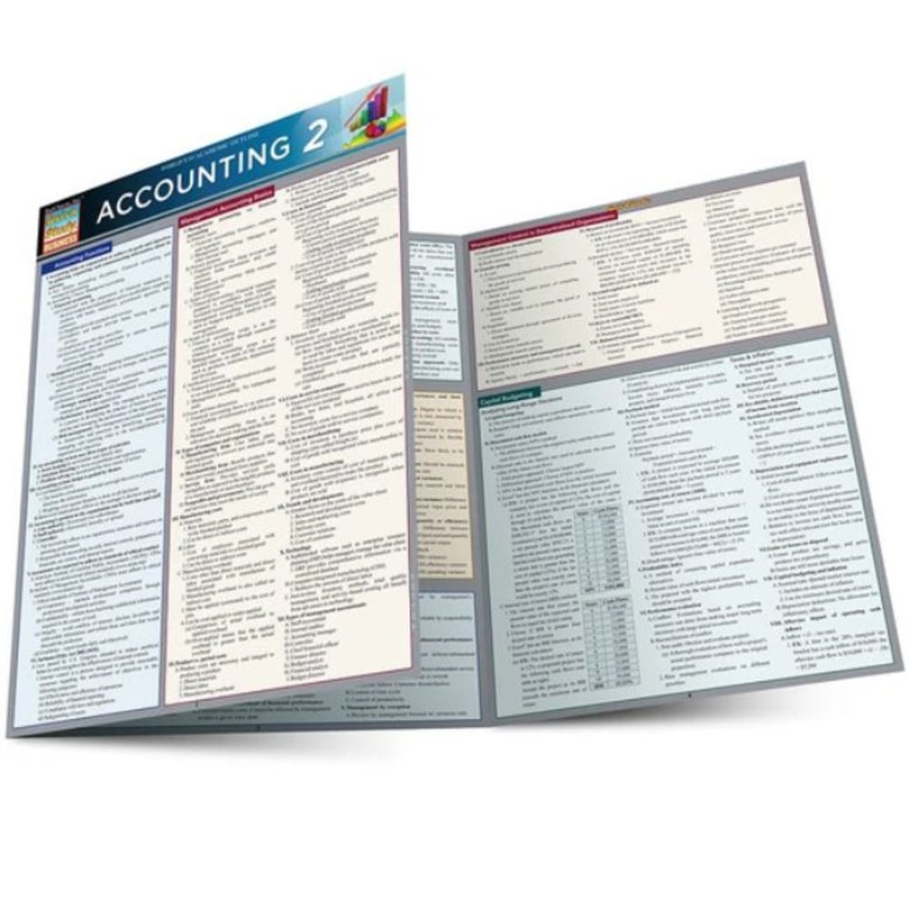 QuickStudy Guide, Accounting 2, Total Qty 1