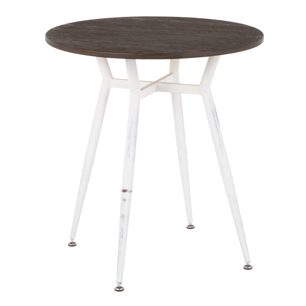 LumiSource Clara Industrial Dinette Table, 30-1/4"H x