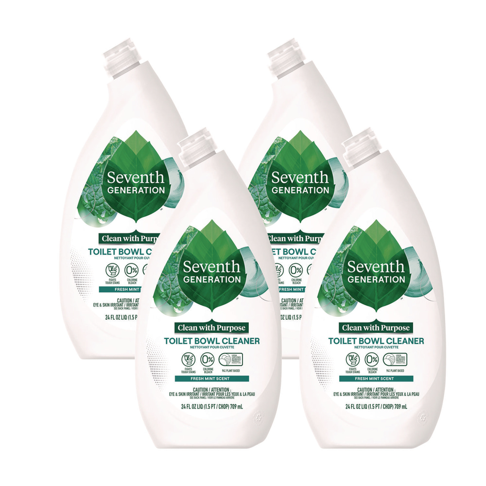 Seventh Generation® Toilet Bowl Cleaner, Fresh Mint Scent,