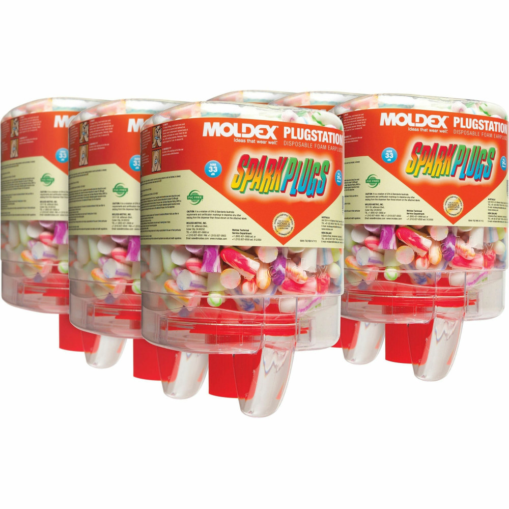 Medline SparkPlugs Disposable Foam Earplug Pairs - Green