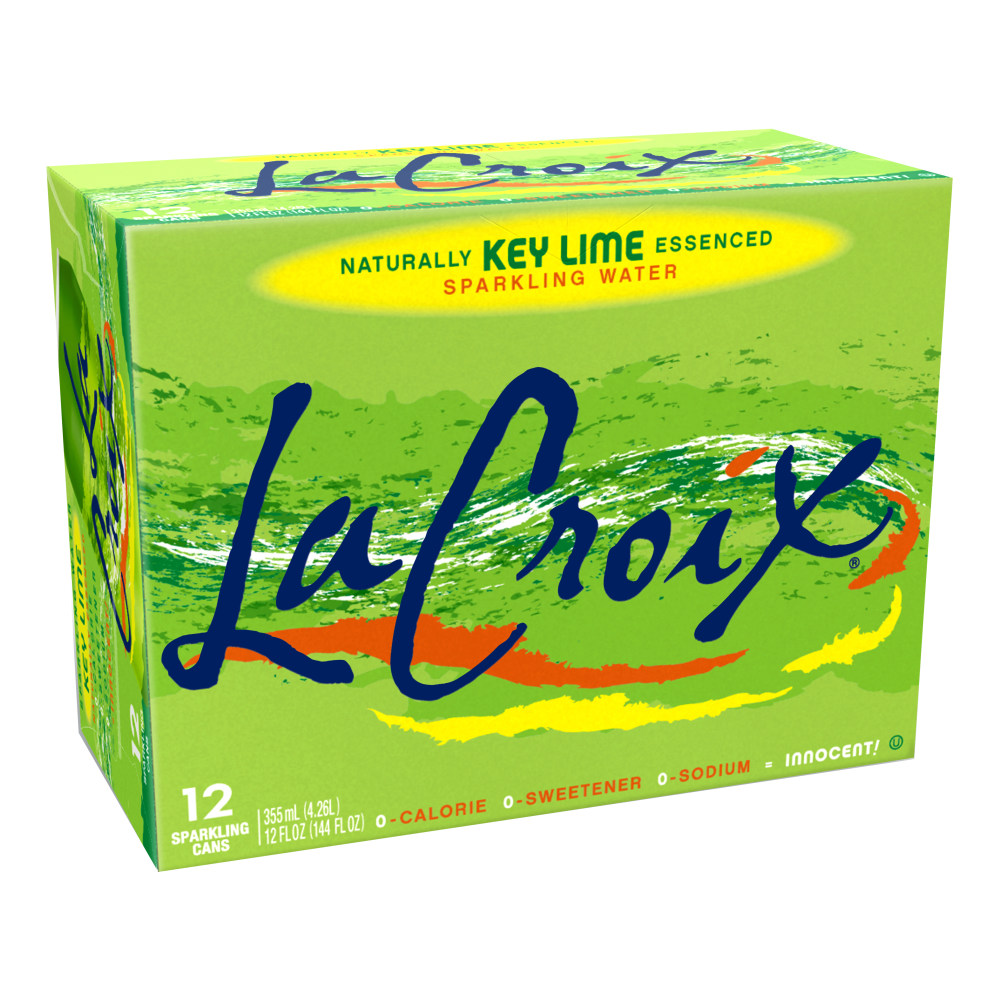 LaCroix® Core Sparkling Water, 12 Oz, Key Lime,
