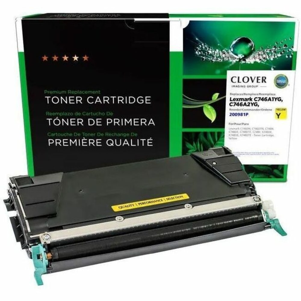Office Depot® Remanufactured Yellow Toner Cartridge Replacement