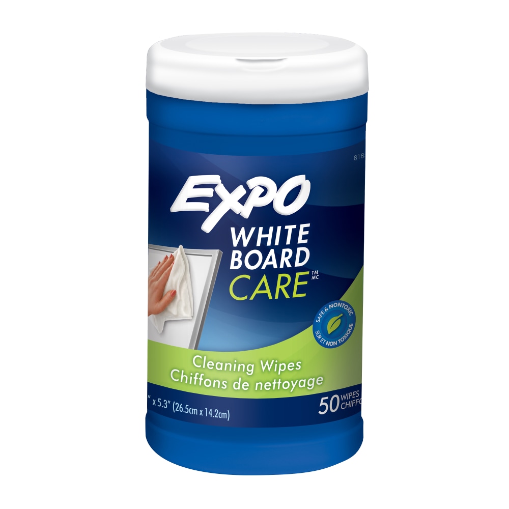 EXPO® Marker Board Towelettes, 6" x 9", Pack