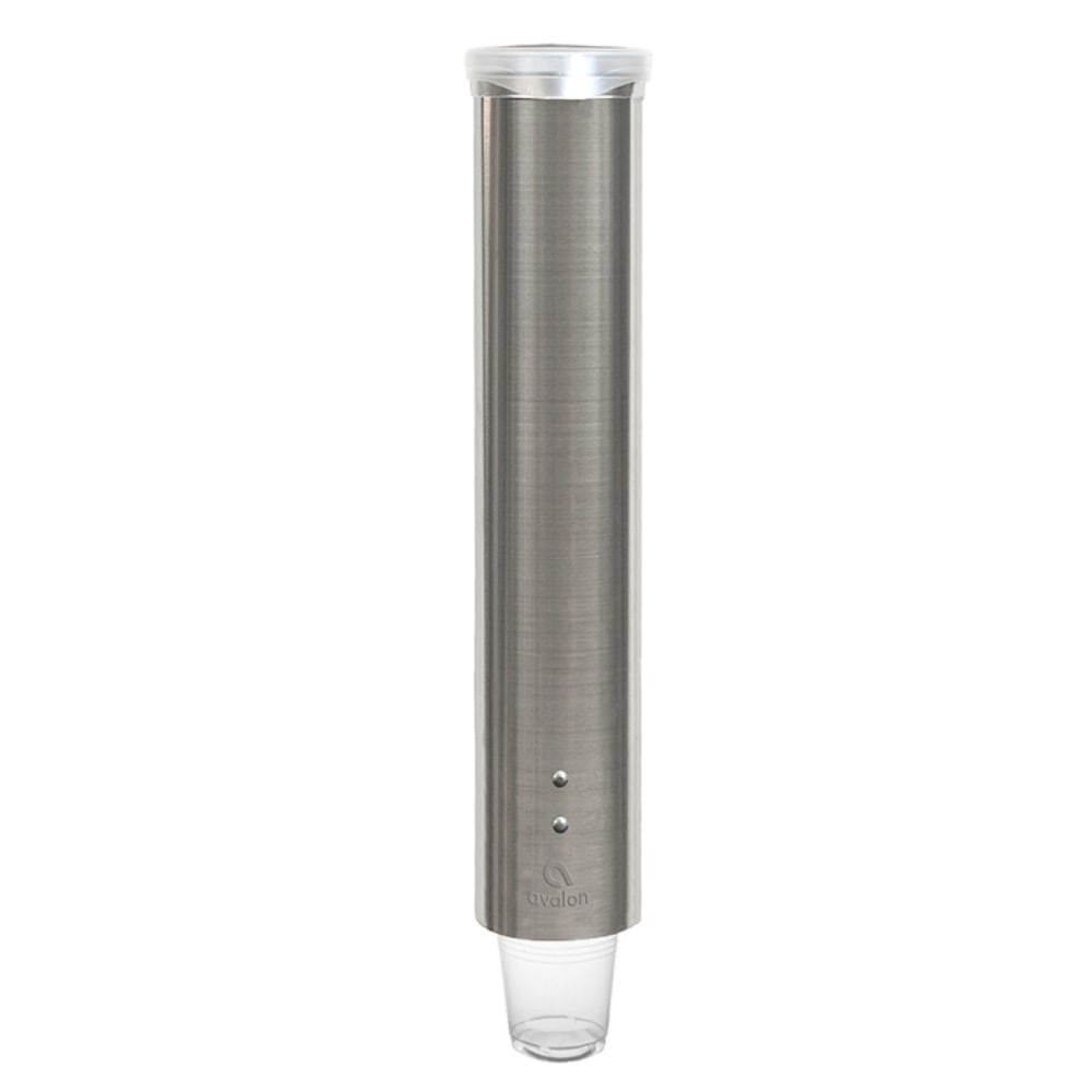 Avalon Stainless-Steel Adjustable Pull-Type Cup Dispenser,