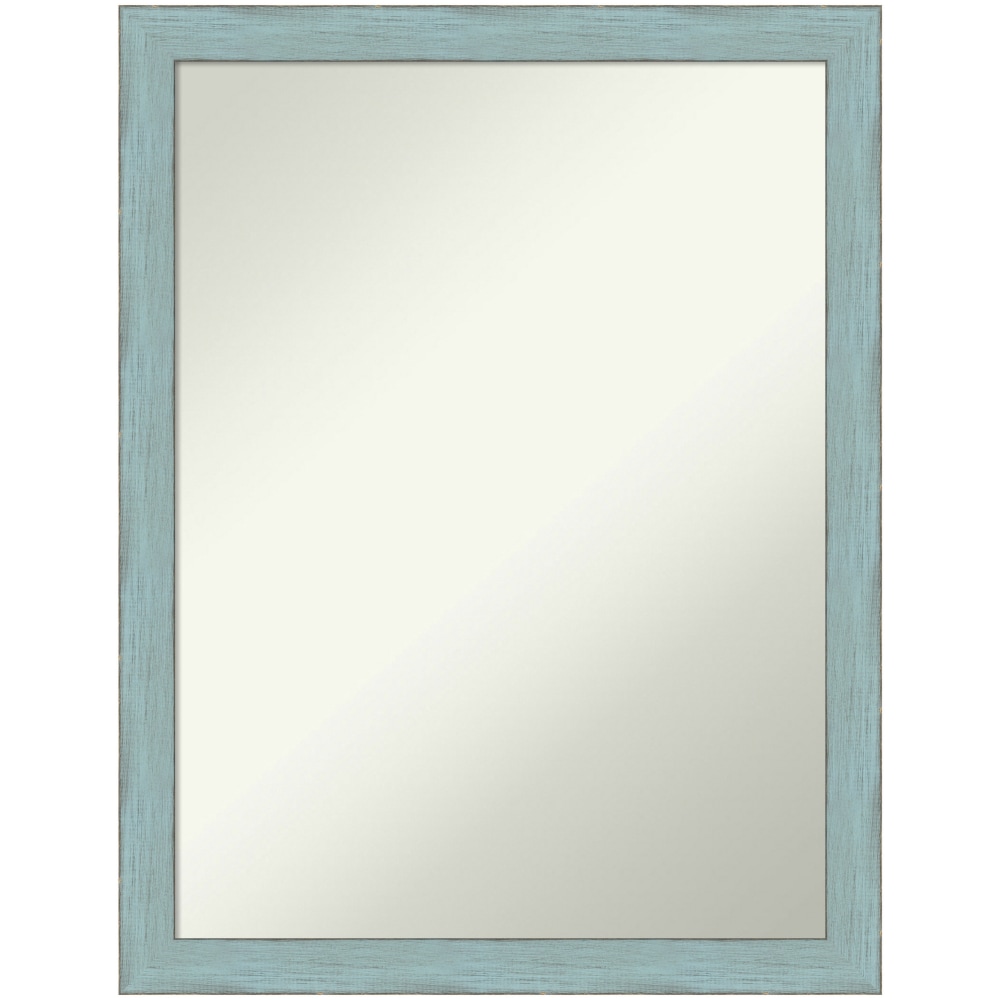 Amanti Art Non-Beveled Rectangle Wood Framed Bathroom Wall