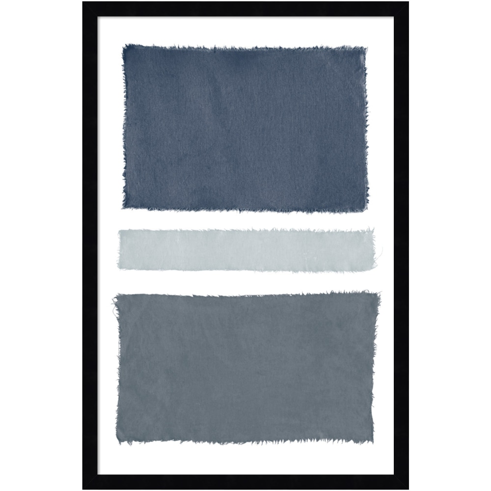 Amanti Art Painted Weaving V Gray by Piper