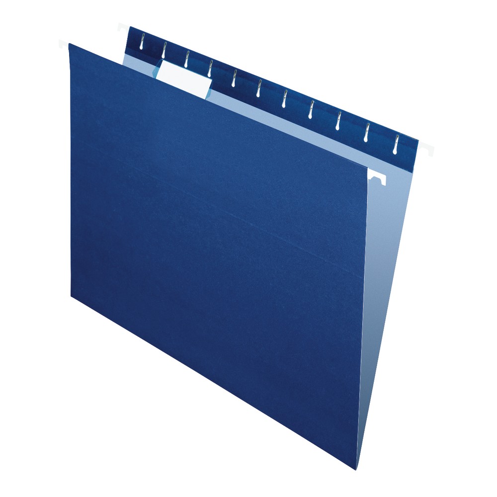 Office Depot® Brand 2-Tone Hanging File Folders, 1/5