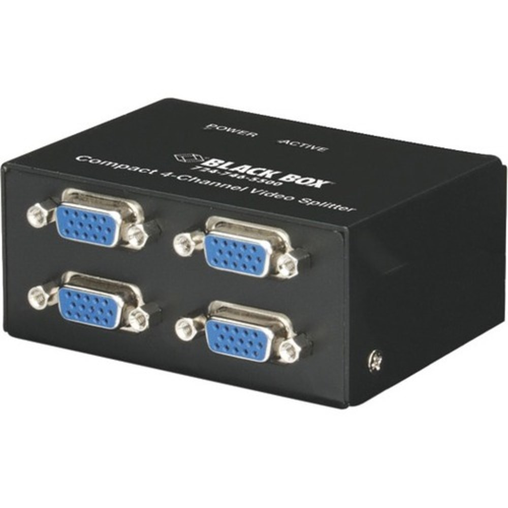 Black Box AC1056A-4 Compact Video Splitter - 1