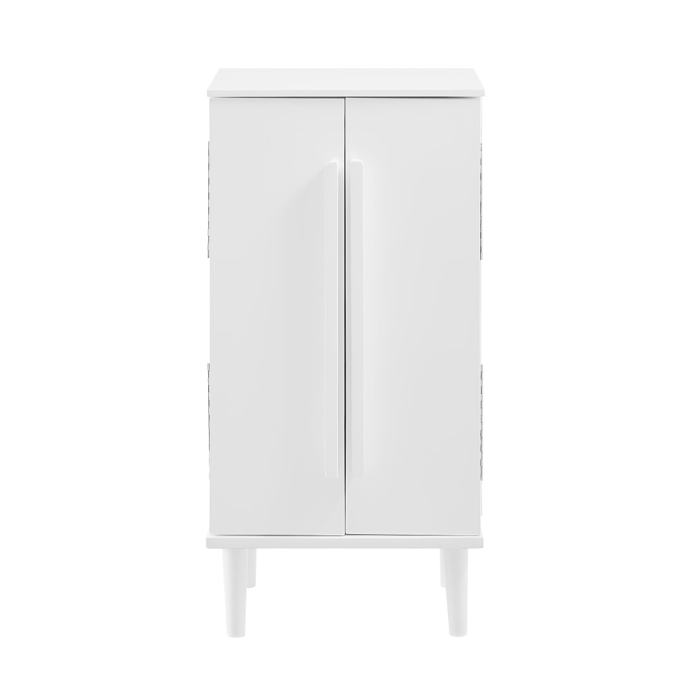Powell Thyne 18”W Jewelry Armoire, White