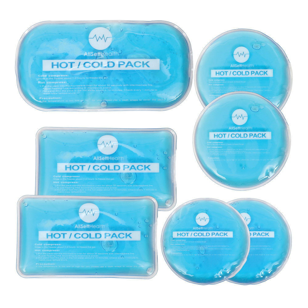 AllSett Health® Reusable Hot And Cold Gel Packs