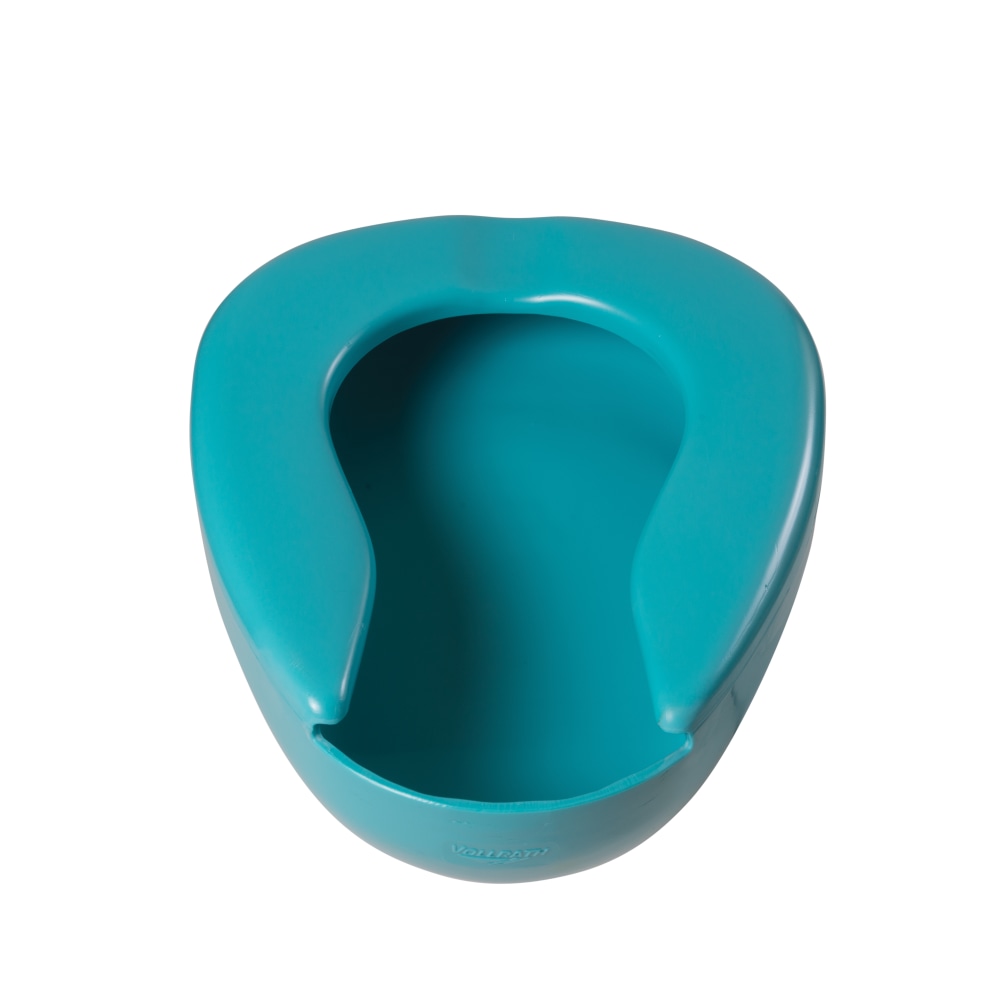 DMI® Deluxe Smooth Contoured Bedpan, 7 Qt, Teal