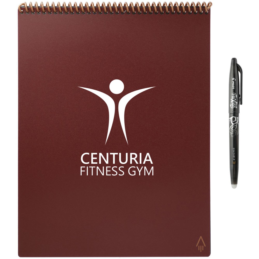 Custom Rocketbook Letter Flip Promotional Notebook Set, 11-1/8”