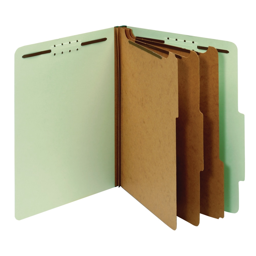 Office Depot® Brand Pressboard Classification Folders With
