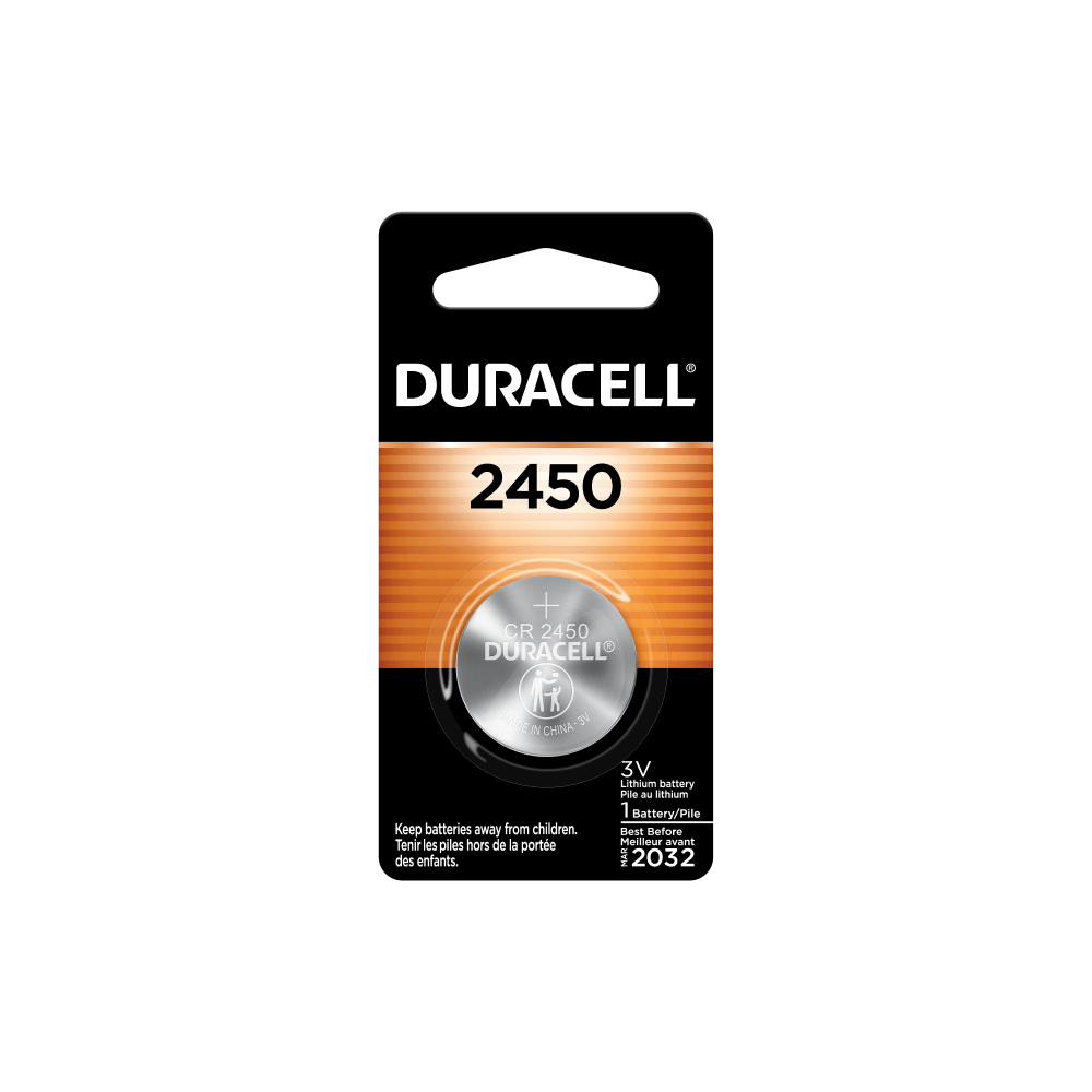 Duracell® 2450 3V Lithium Coin Battery, Pack of