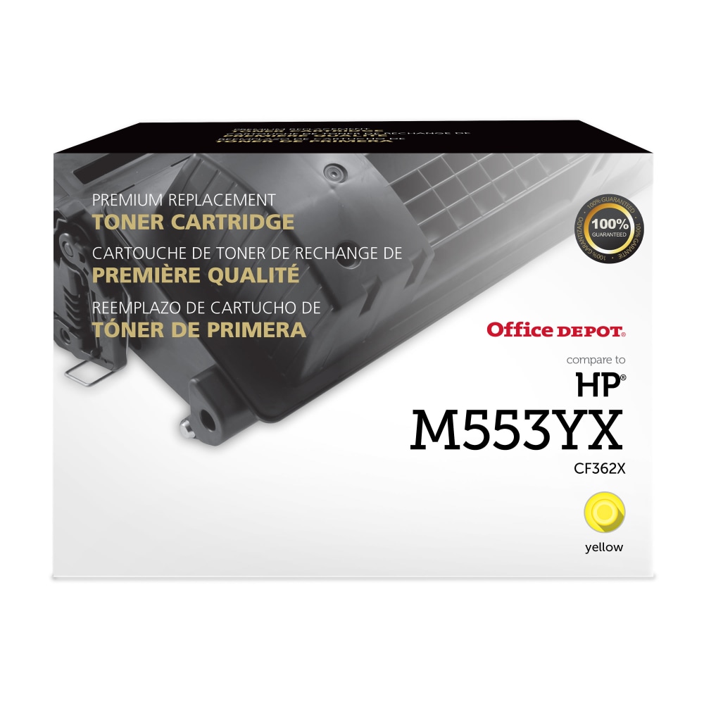 Office Depot® Remanufactured Yellow High Yield Toner Cartridge