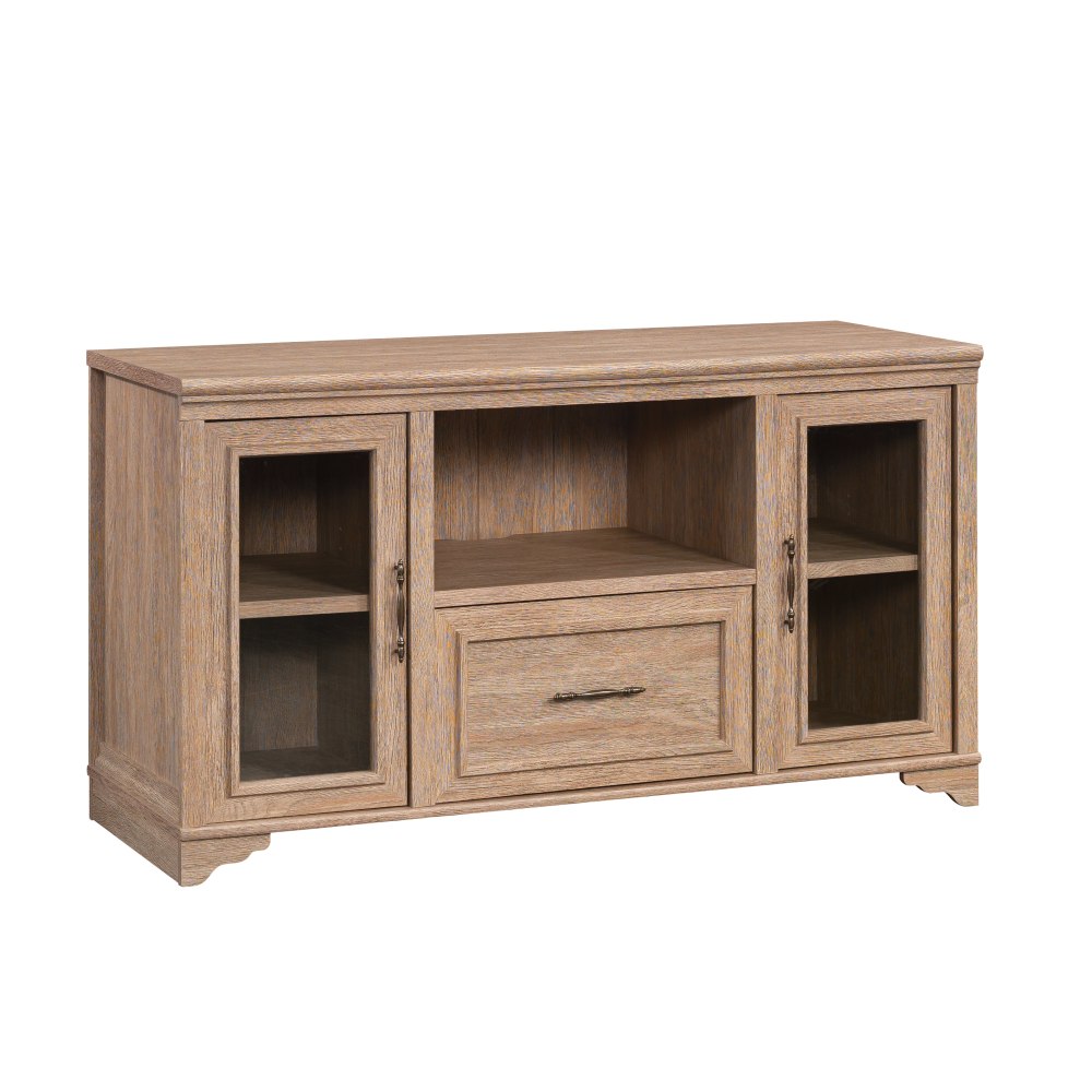 Sauder® Rollingwood 54"W Computer Desk Credenza, Brushed Oak