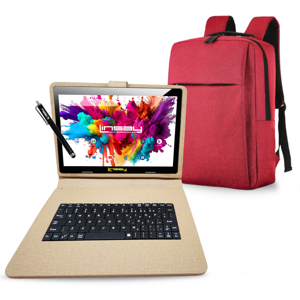 NEW LINSAY® 10.1" Octa Core 128GB STORAGE ANDROID