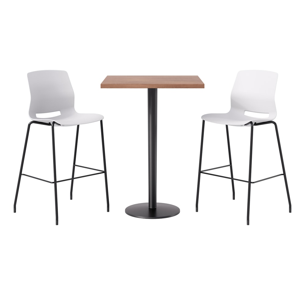 KFI Studios Proof Bistro Square Pedestal Table, Includes