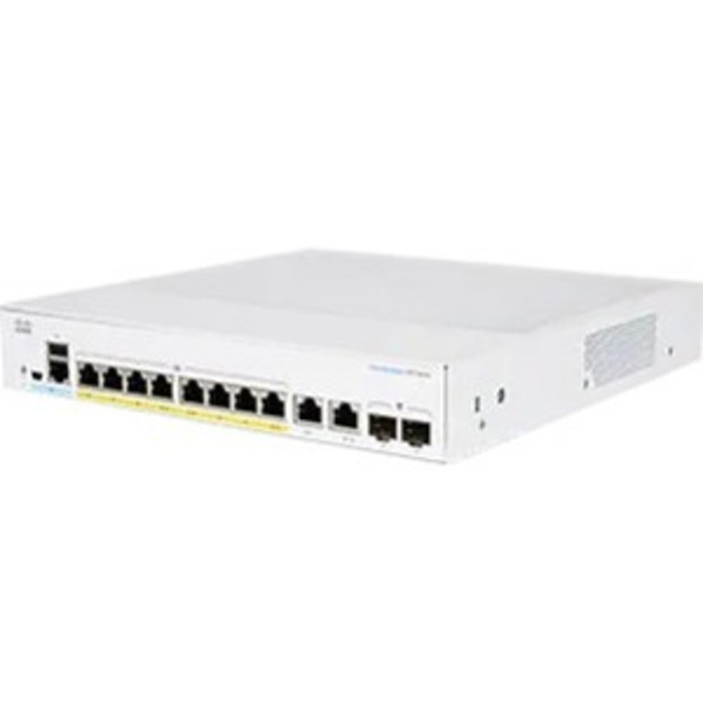 Cisco 350 CBS350-8P-2G Ethernet Switch - 10 Ports