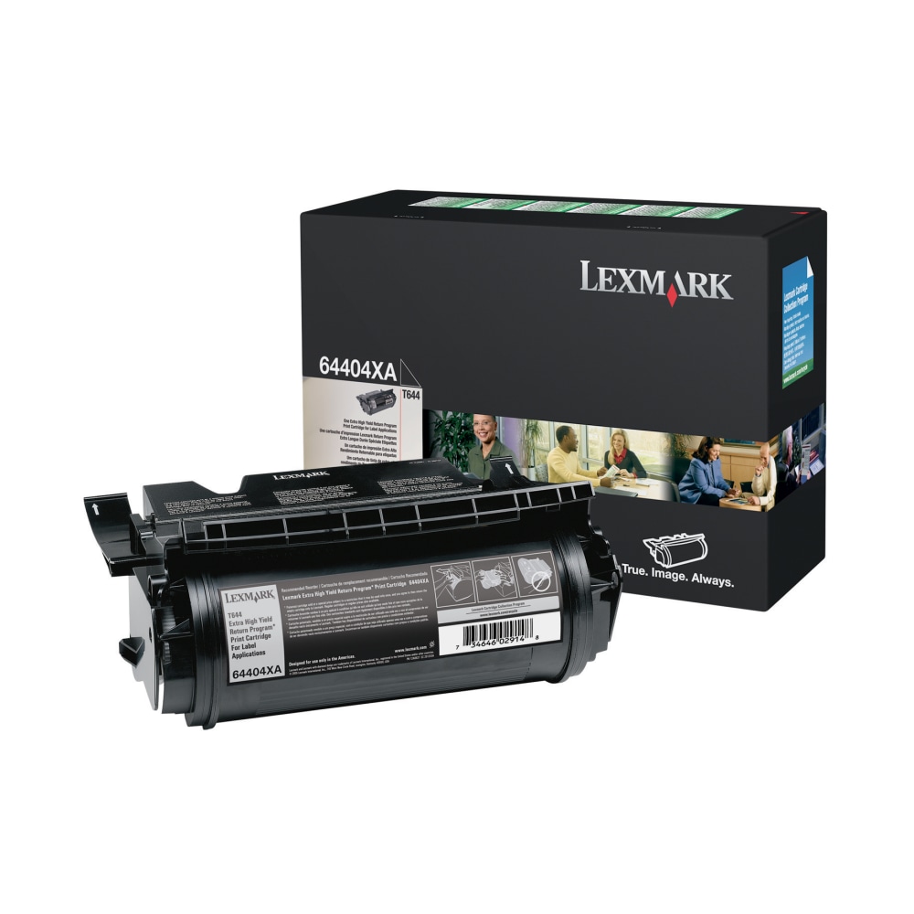 Lexmark™ 64404XA Black Extra-High Yield Return Program Toner