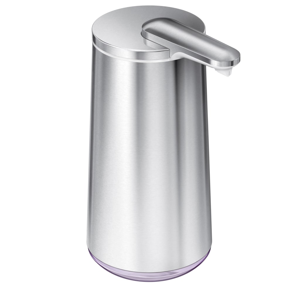 simplehuman Foam Sensor Pump, 6-3/4”H x 3-1/8”W x