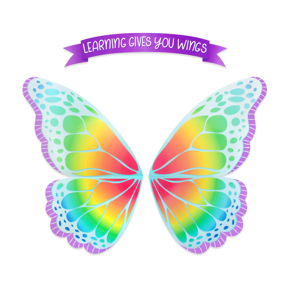 Office Depot® Brand Springtime Celebration Butterfly Backdrop,