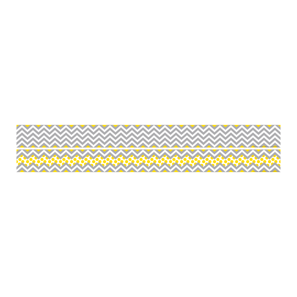 Barker Creek Double-Sided Straight-Edge Border Strips, 3" x