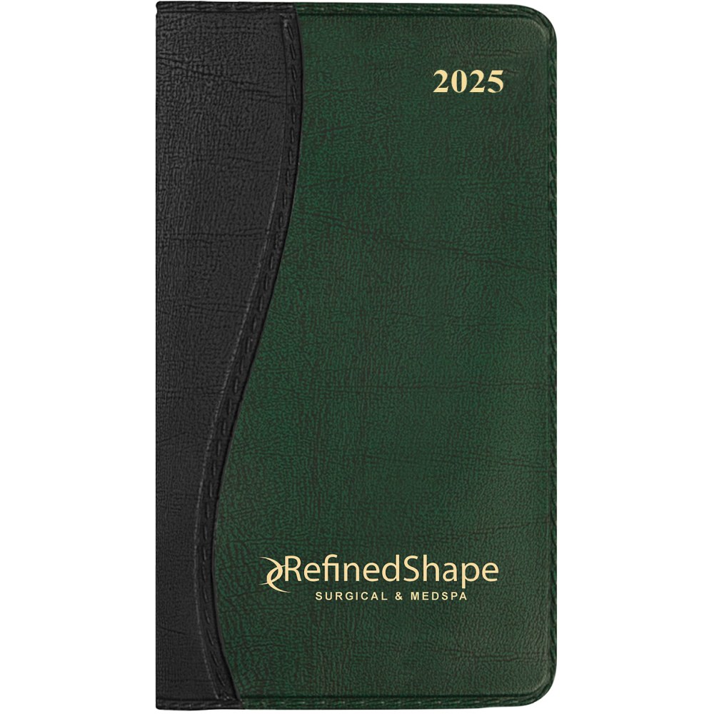 Wave Pocket Calendar Monthly