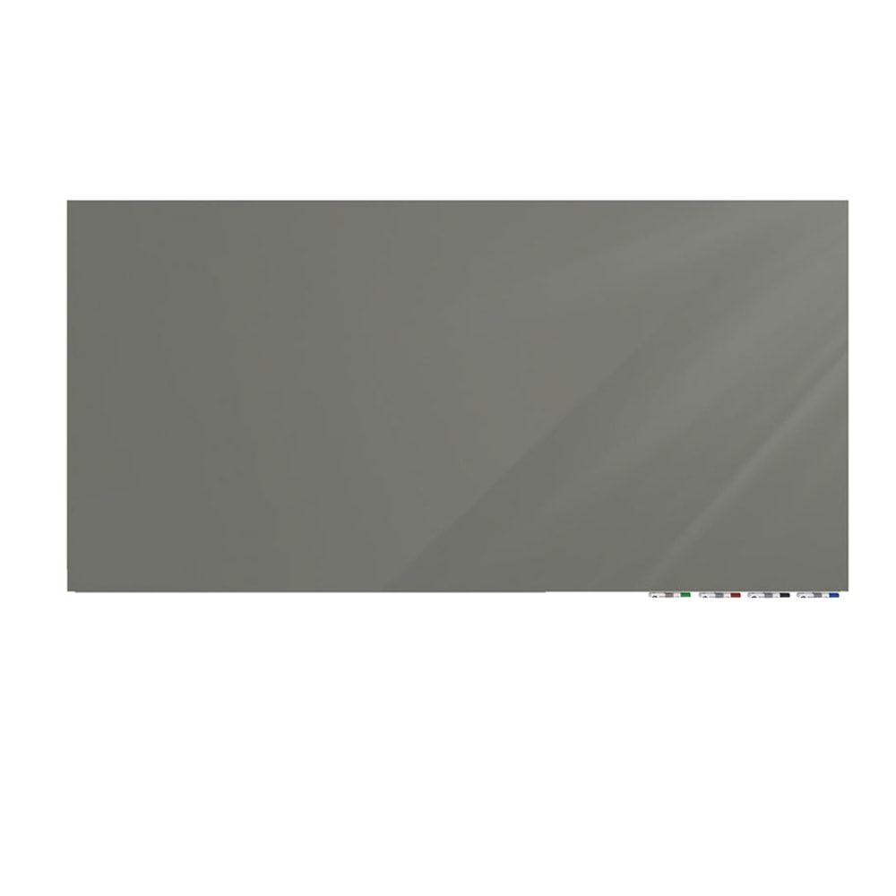 Ghent Aria Low Profile Glassboard, Magnetic, 36"H x